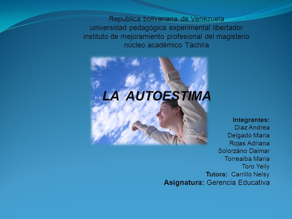 Republica bolivariana de Venezuela universidad pedagógica experimental libertador instituto de mejoramiento profesional del magisterio núcleo académico Táchira