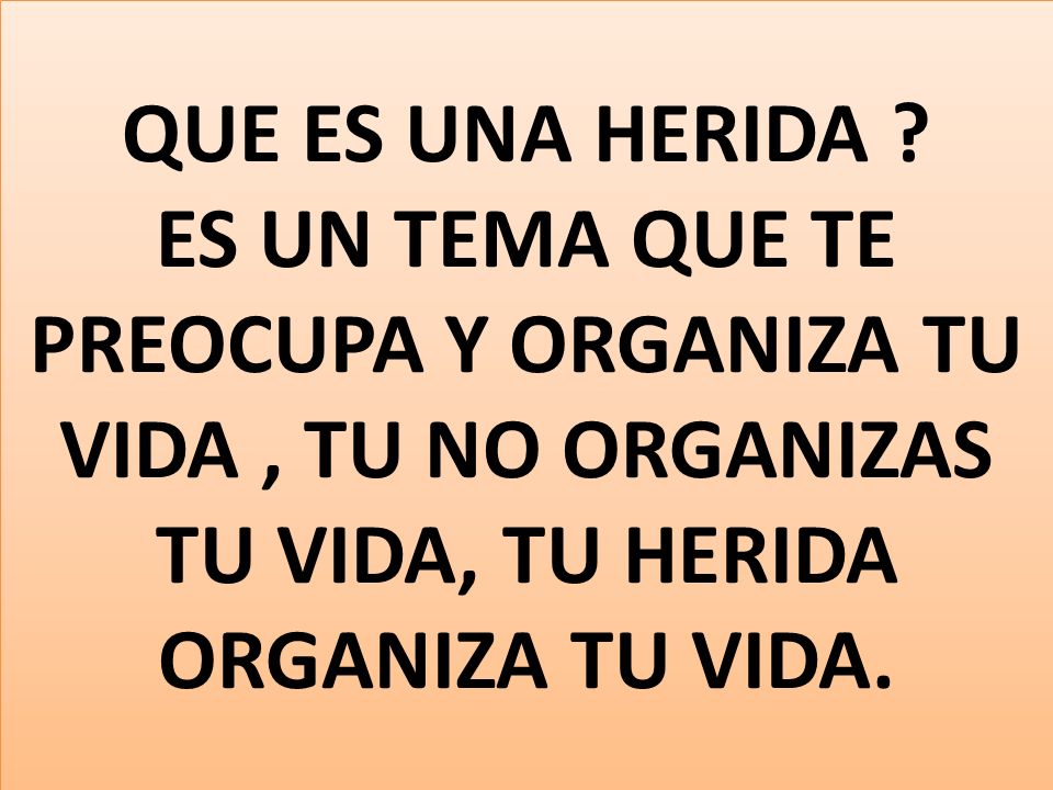 QUE ES UNA HERIDA .