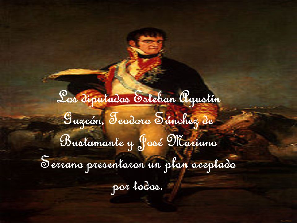 Los diputados Esteban Agustín Gazcón, Teodoro Sánchez de Bustamante y José Mariano Serrano presentaron un plan aceptado por todos.