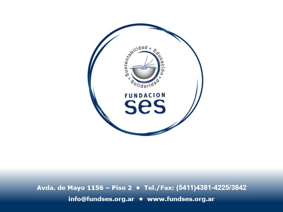 Avda. de Mayo 1156 – Piso 2 • Tel./Fax: (5411) /3842