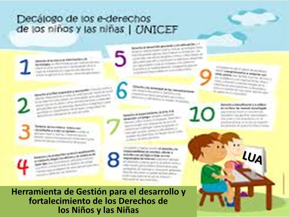 LUA Herramienta de Gestión para el desarrollo y fortalecimiento de los Derechos de.