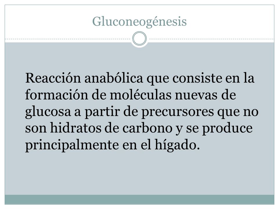 Reacción anabólica que consiste en la formación de moléculas nuevas de