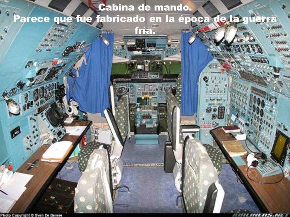 Parece que fue fabricado en la época de la guerra fría.