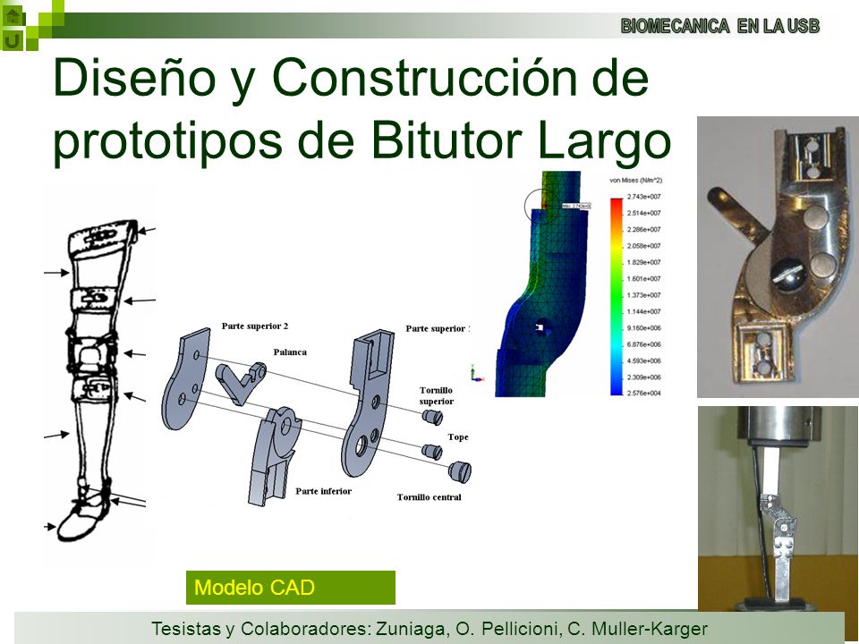 Diseño y Construcción de prototipos de Bitutor Largo