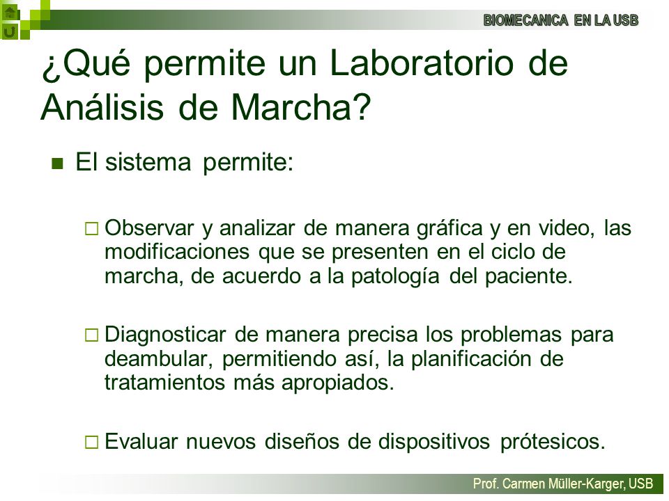 ¿Qué permite un Laboratorio de Análisis de Marcha