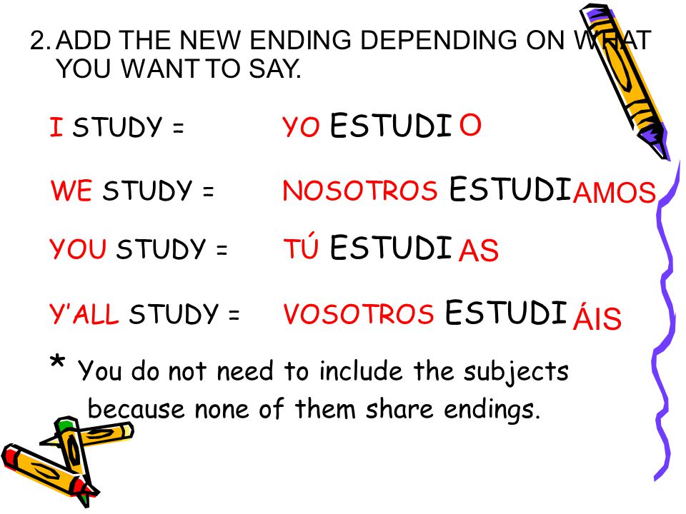 ADD THE NEW ENDING DEPENDING ON WHAT YOU WANT TO SAY.