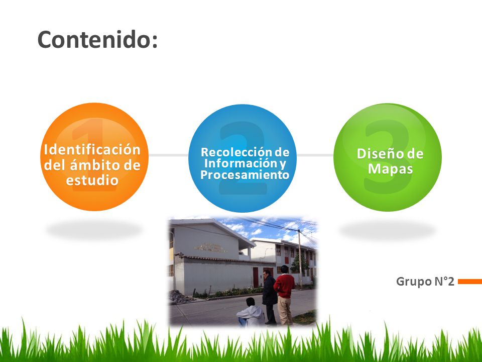 1 3 2 Contenido: Identificación del ámbito de estudio Diseño de Mapas