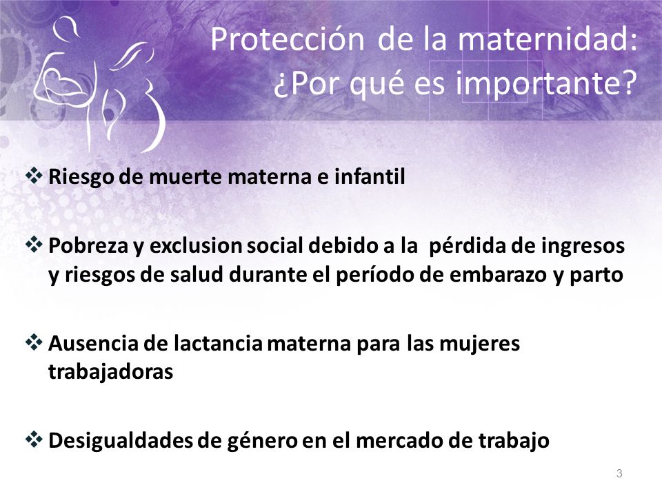 Protección de la maternidad: ¿Por qué es importante