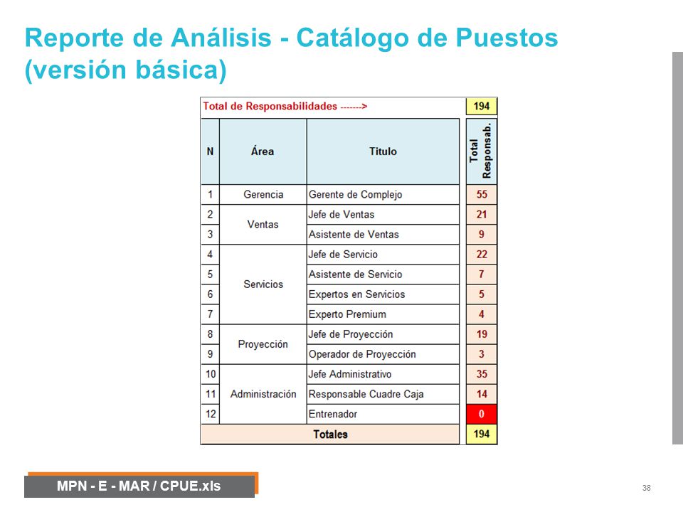 Reporte de Análisis - Catálogo de Puestos (versión básica)