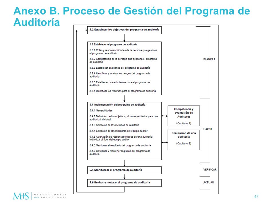 Anexo B. Proceso de Gestión del Programa de Auditoría