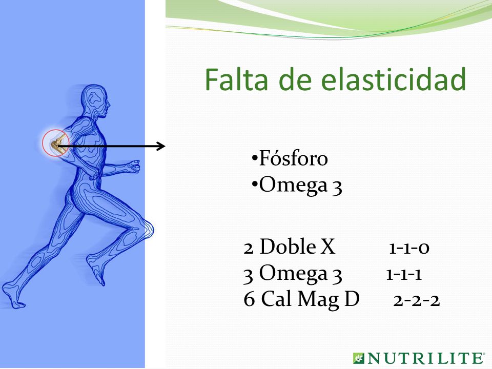 Falta de elasticidad Fósforo Omega 3 2 Doble X Omega
