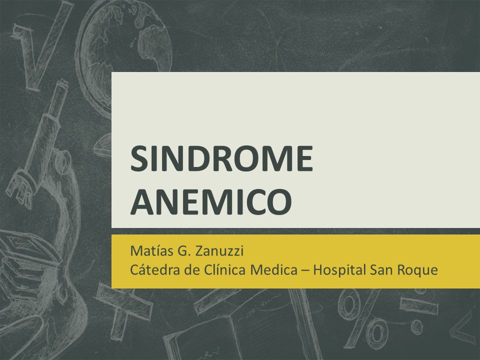 Matías G. Zanuzzi Cátedra de Clínica Medica – Hospital San Roque
