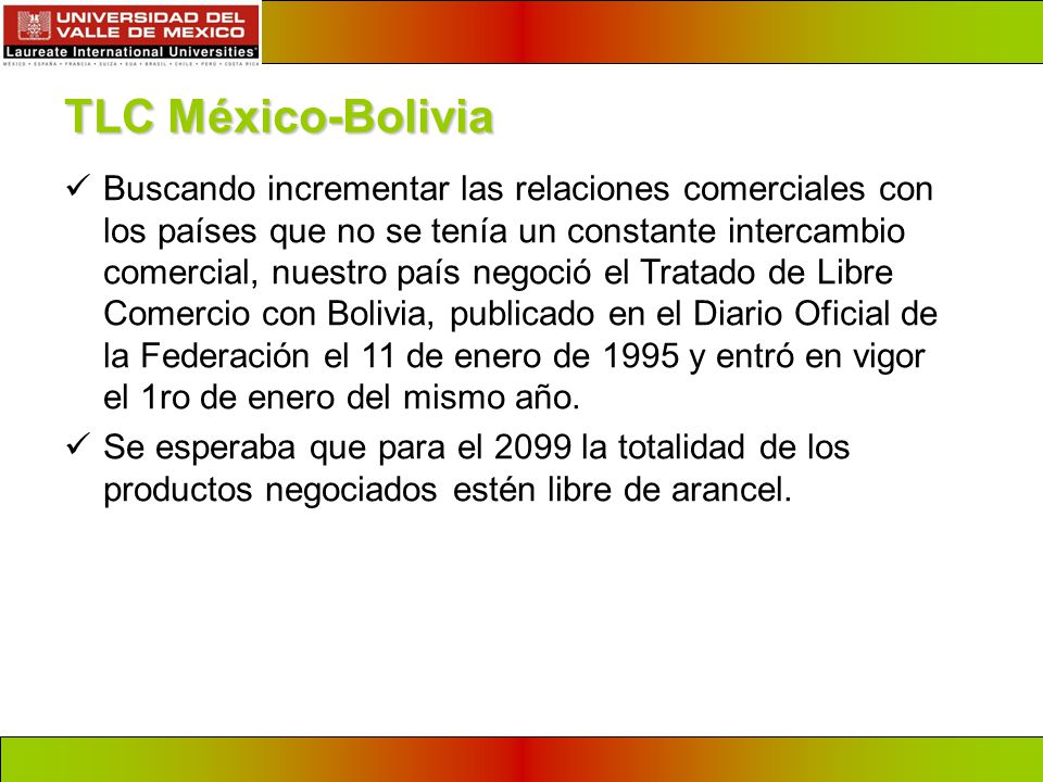 TLC México-Bolivia