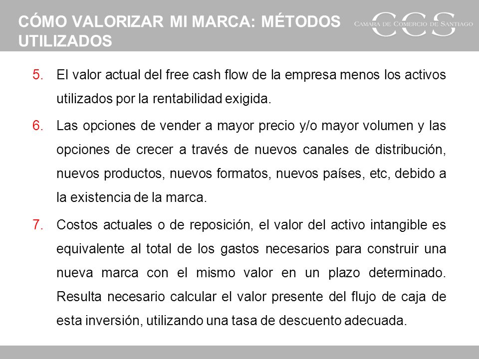 CÓMO VALORIZAR MI MARCA: MÉTODOS UTILIZADOS