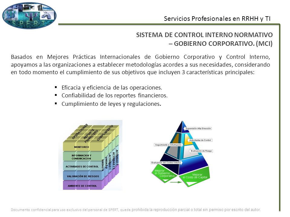 SISTEMA DE CONTROL INTERNO NORMATIVO – GOBIERNO CORPORATIVO. (MCI)