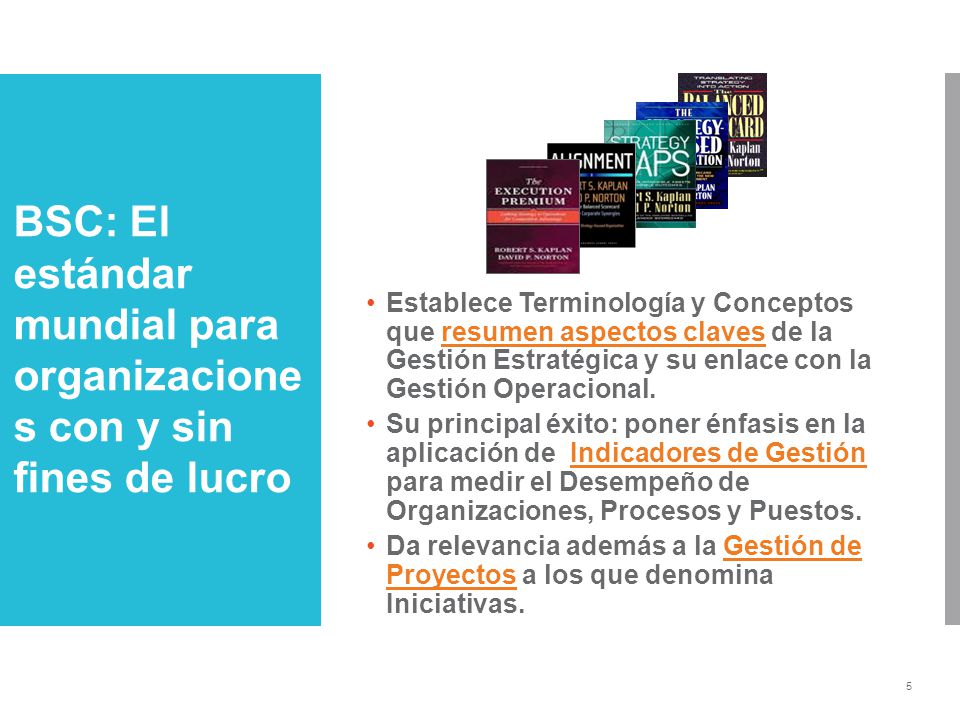 BSC: El estándar mundial para organizaciones con y sin fines de lucro