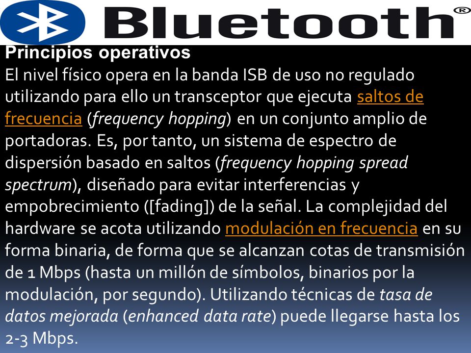 Principios operativos