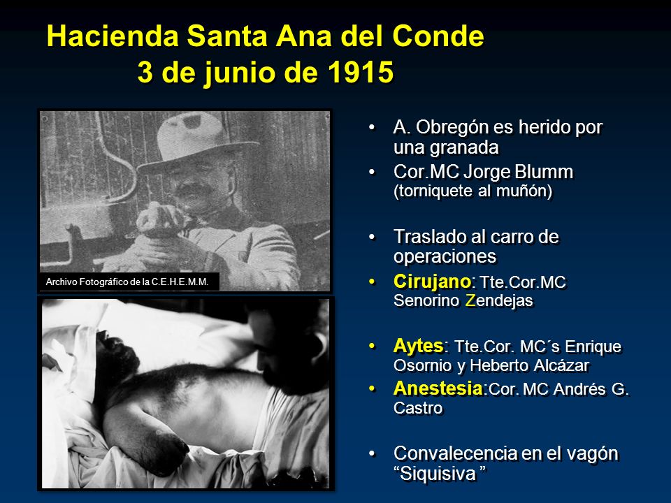 Hacienda Santa Ana del Conde 3 de junio de 1915