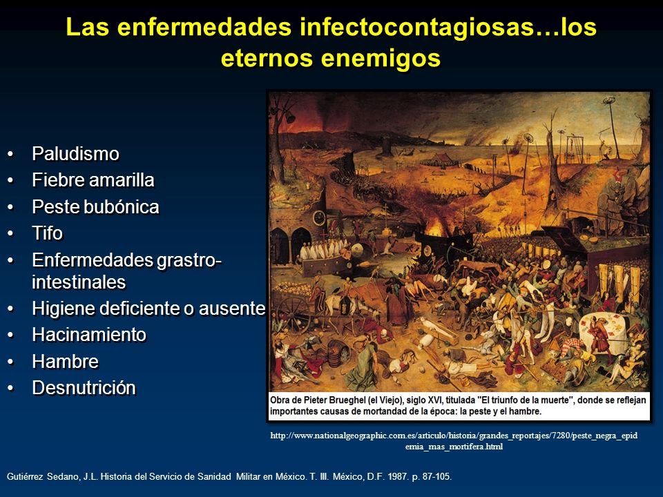Las enfermedades infectocontagiosas…los eternos enemigos