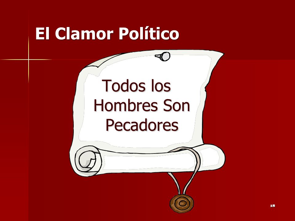 Todos los Hombres Son Pecadores