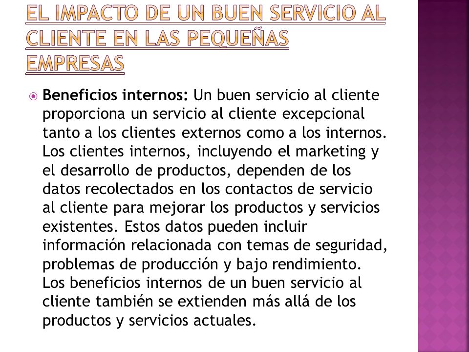 El impacto de un buen servicio al cliente en las pequeñas empresas