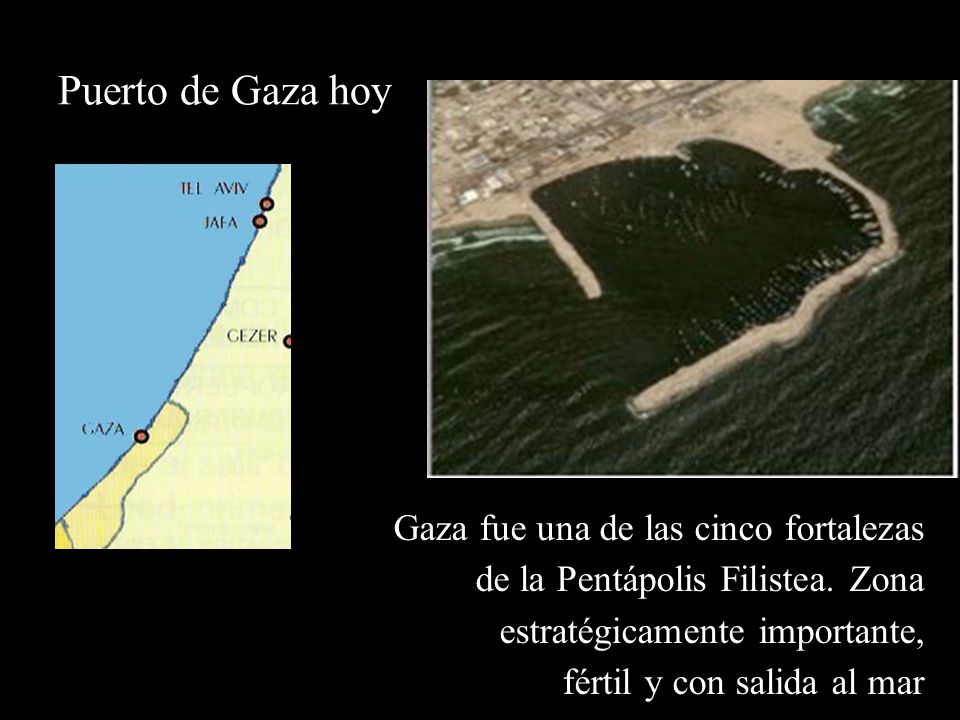 Puerto de Gaza hoy fértil y con salida al mar