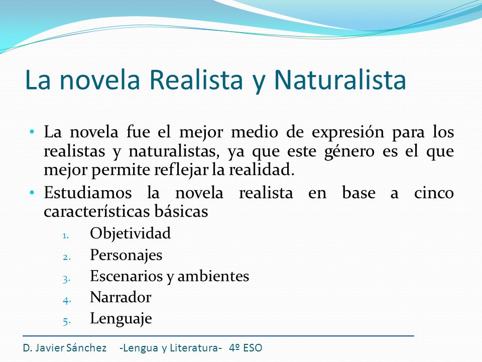 El Realismo y el Naturalismo - ppt video online descargar