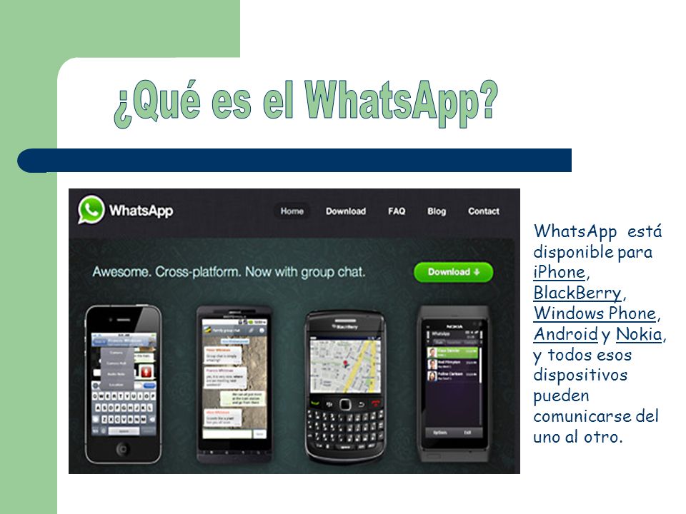 ¿Qué es el WhatsApp