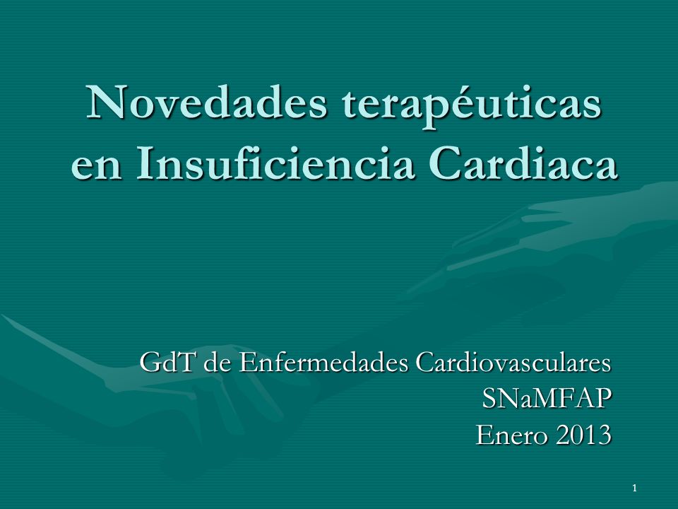 Novedades terapéuticas en Insuficiencia Cardiaca