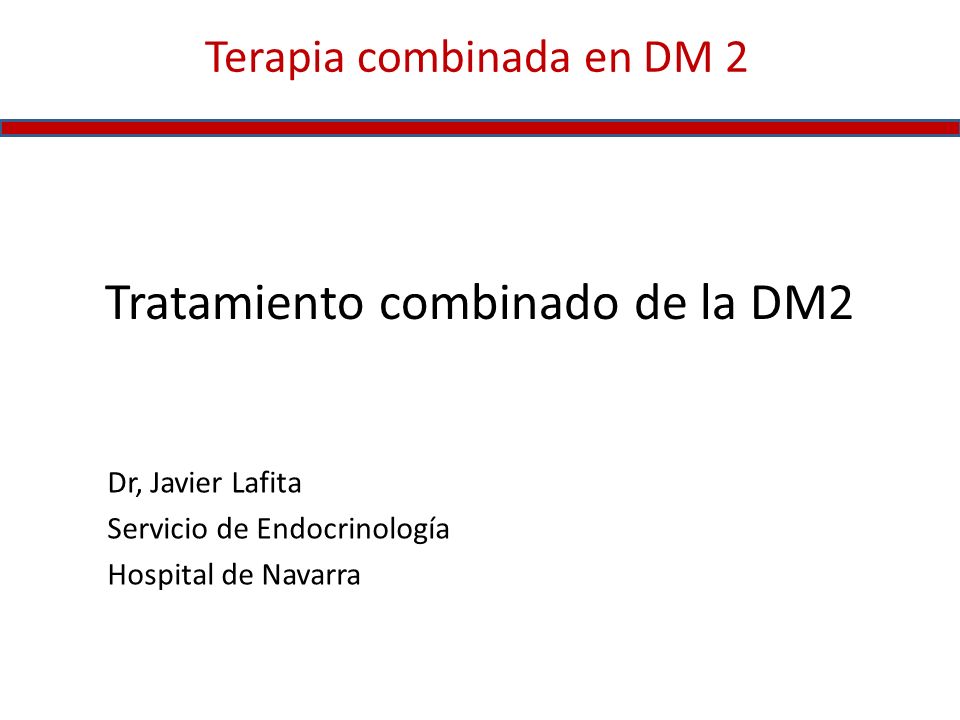 Tratamiento combinado de la DM2