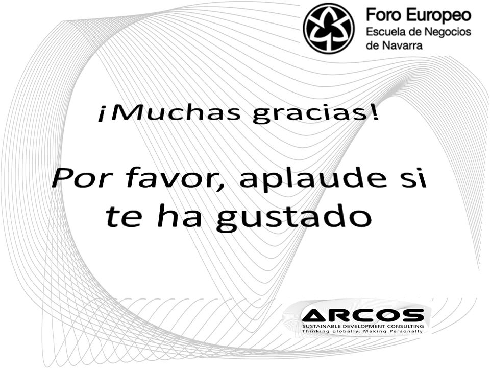¡Muchas gracias! Por favor, aplaude si te ha gustado