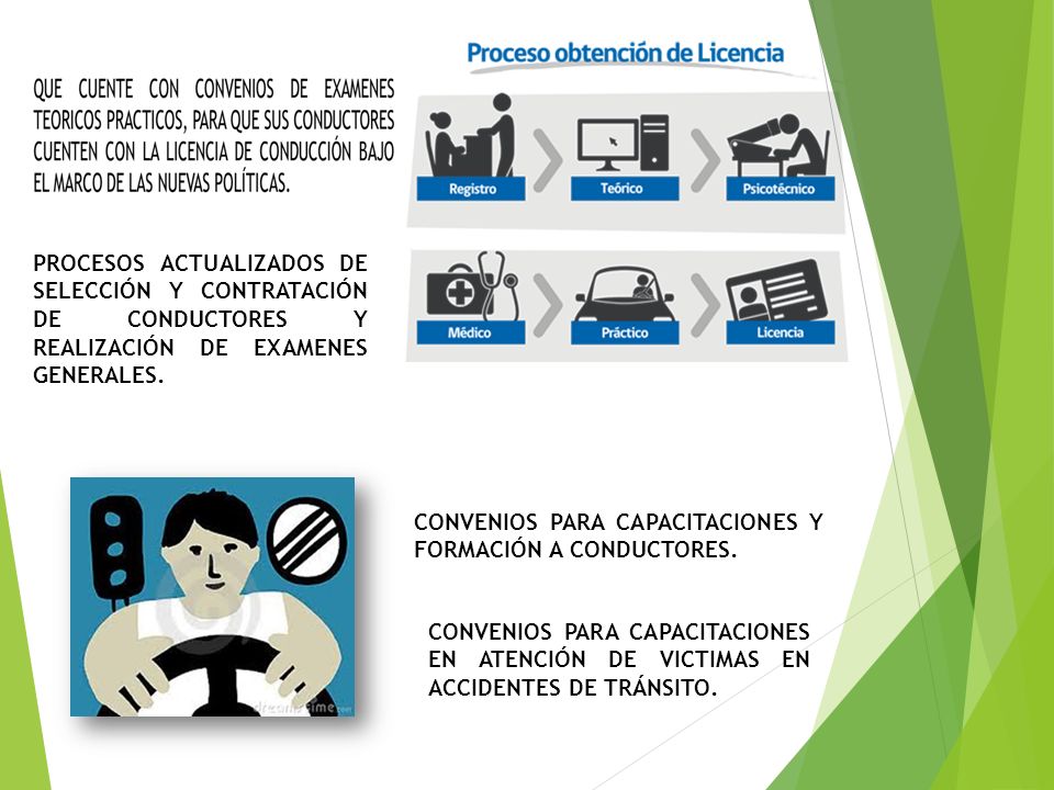 PROCESOS ACTUALIZADOS DE SELECCIÓN Y CONTRATACIÓN DE CONDUCTORES Y REALIZACIÓN DE EXAMENES GENERALES.
