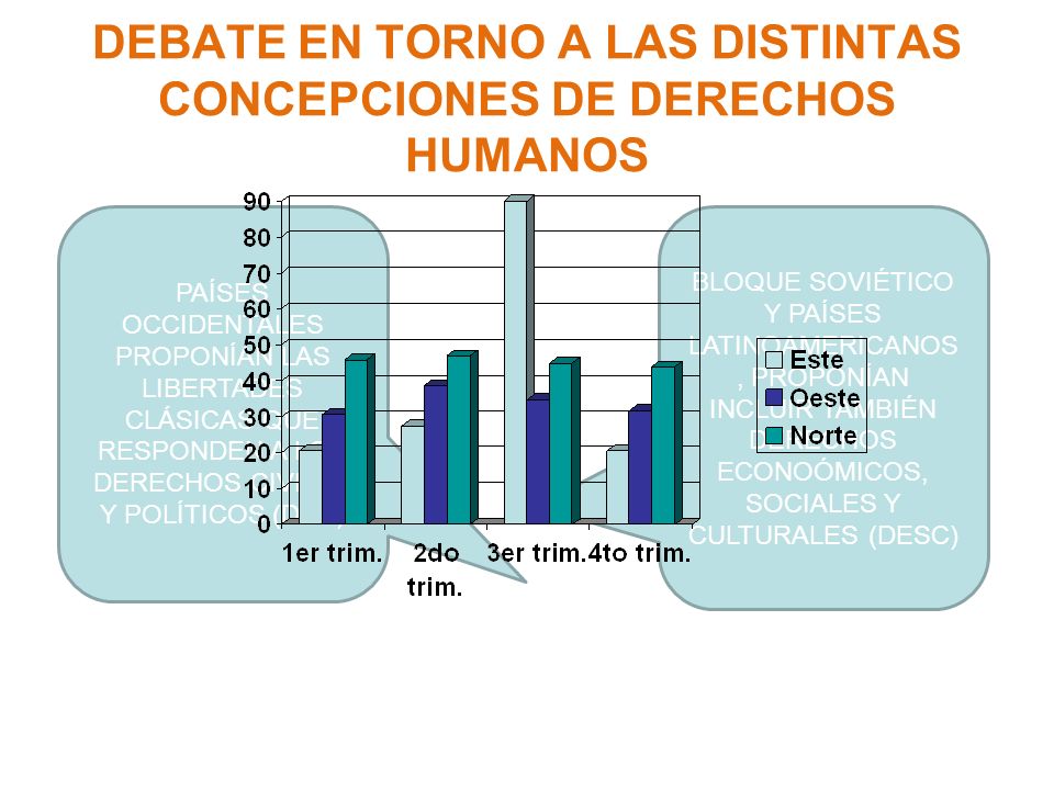 DEBATE EN TORNO A LAS DISTINTAS CONCEPCIONES DE DERECHOS HUMANOS