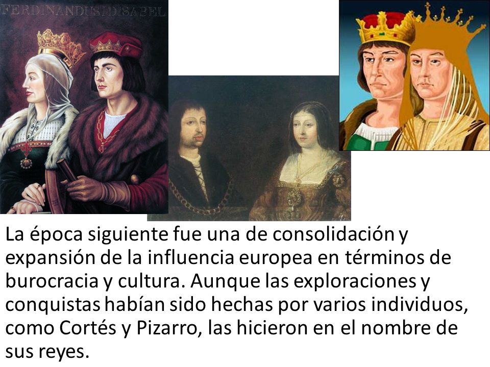 La época siguiente fue una de consolidación y expansión de la influencia europea en términos de burocracia y cultura.