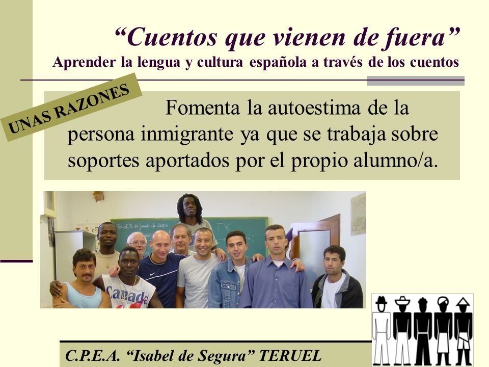 Cuentos que vienen de fuera Aprender la lengua y cultura española a través de los cuentos