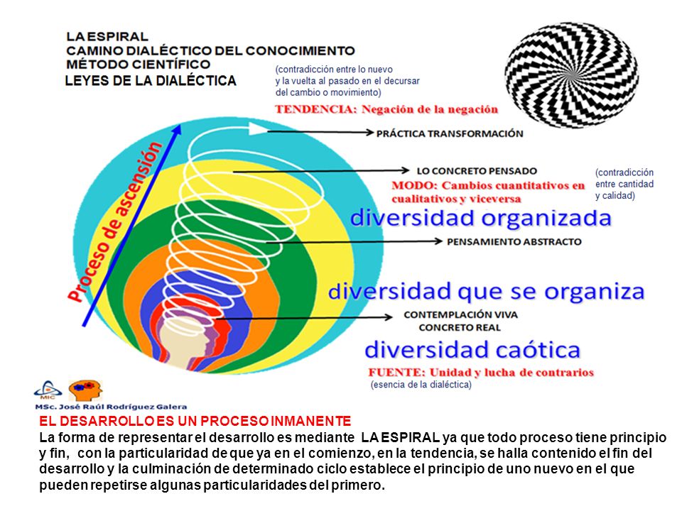 EL DESARROLLO ES UN PROCESO INMANENTE