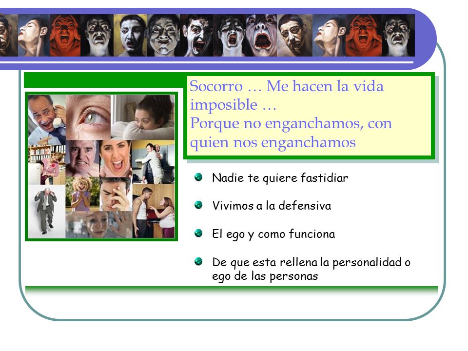 Socorro … Me hacen la vida imposible …