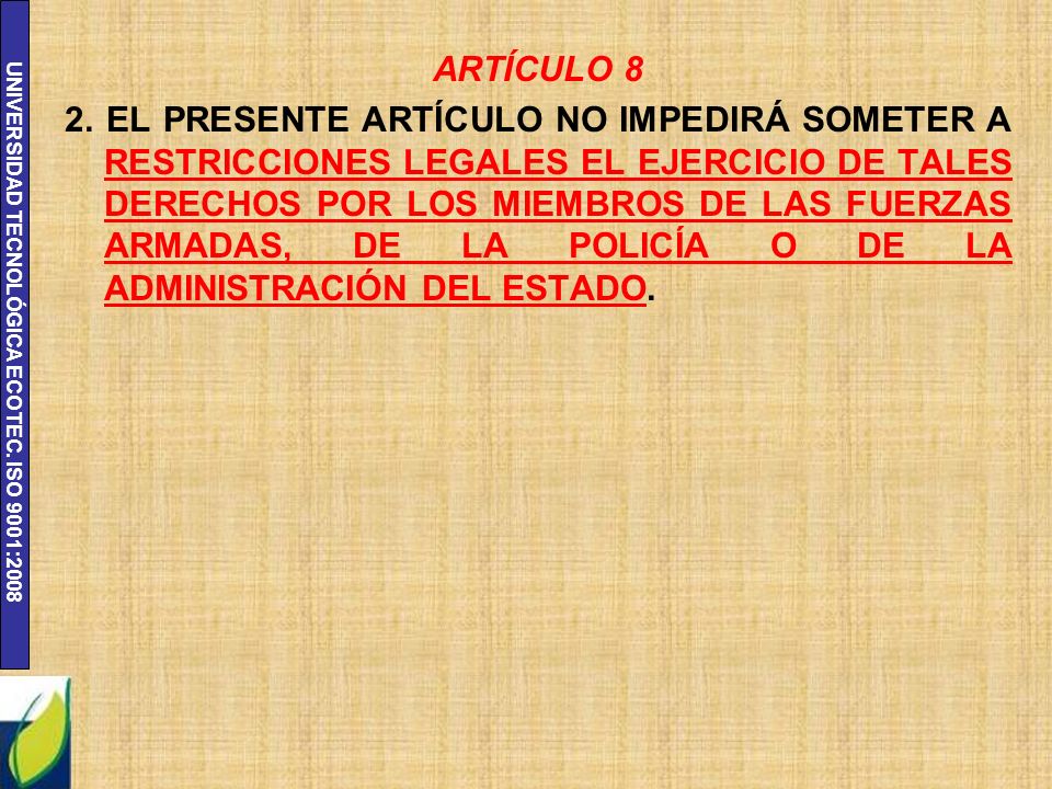ARTÍCULO 8 2.