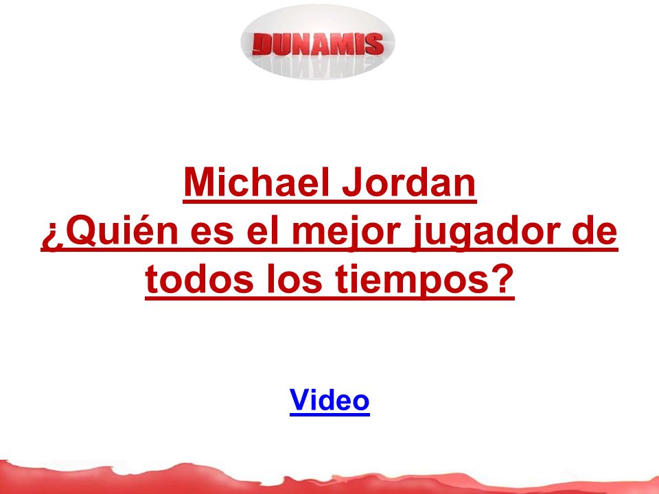 Michael Jordan ¿Quién es el mejor jugador de todos los tiempos