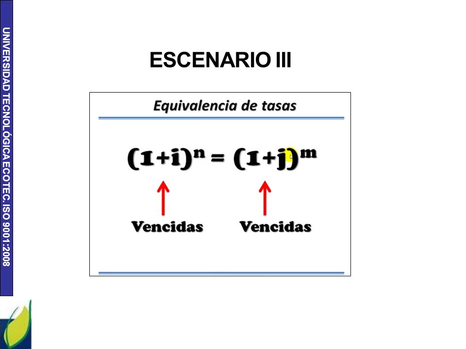 ESCENARIO III