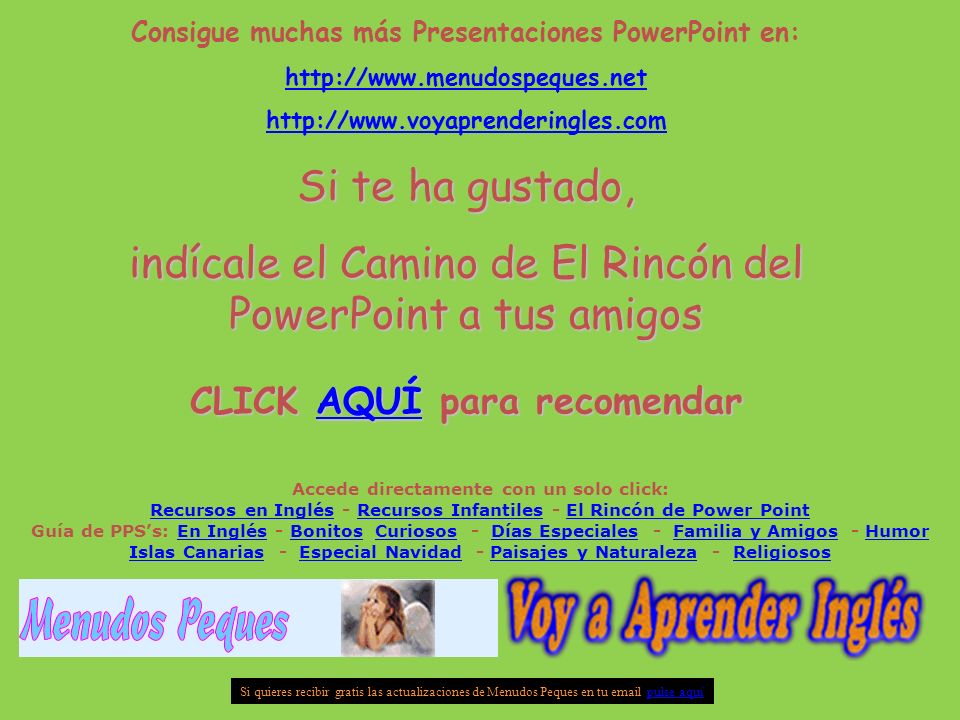 indícale el Camino de El Rincón del PowerPoint a tus amigos