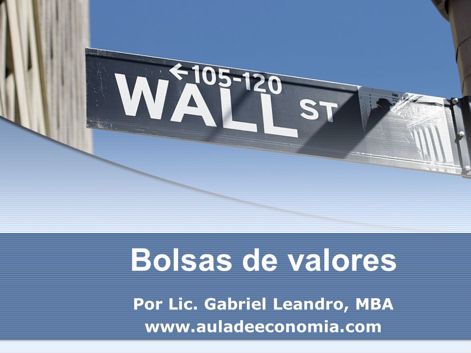 Por Lic. Gabriel Leandro, MBA