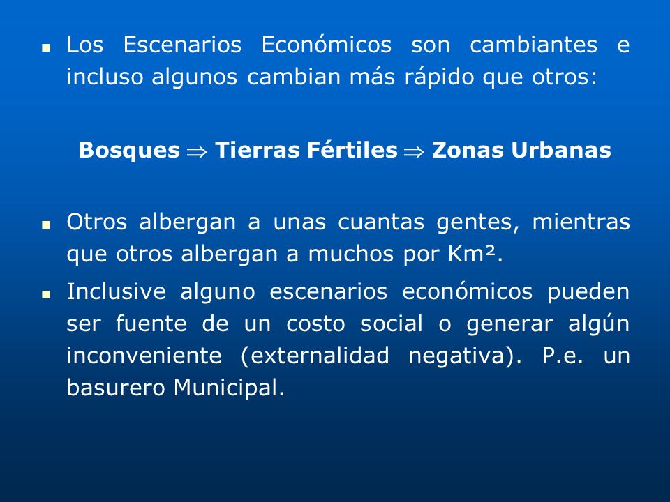 Los Escenarios Económicos son cambiantes e incluso algunos cambian más rápido que otros: