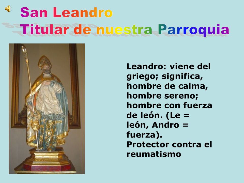 Titular de nuestra Parroquia