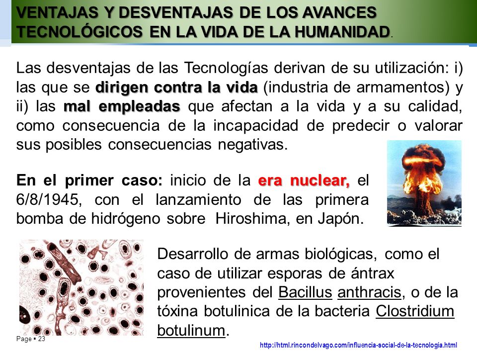 VENTAJAS Y DESVENTAJAS DE LOS AVANCES TECNOLÓGICOS EN LA VIDA DE LA HUMANIDAD.