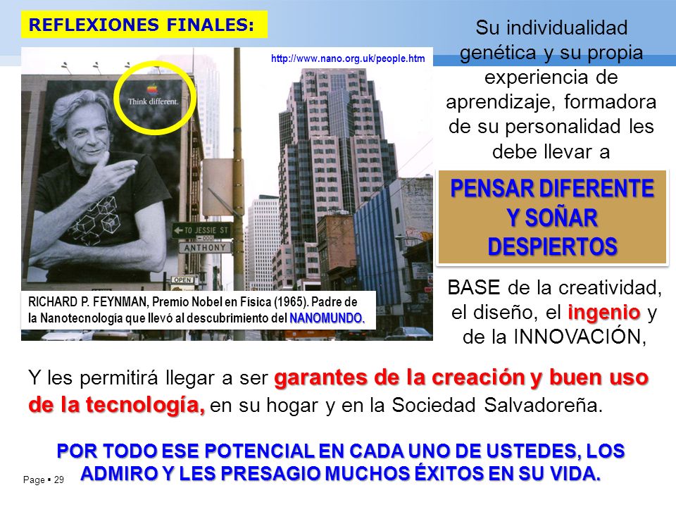 BASE de la creatividad, el diseño, el ingenio y de la INNOVACIÓN,