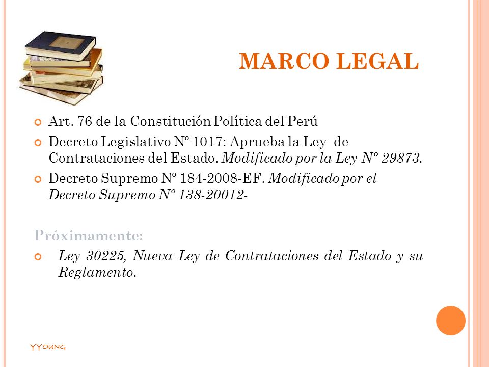 MARCO LEGAL Art. 76 de la Constitución Política del Perú