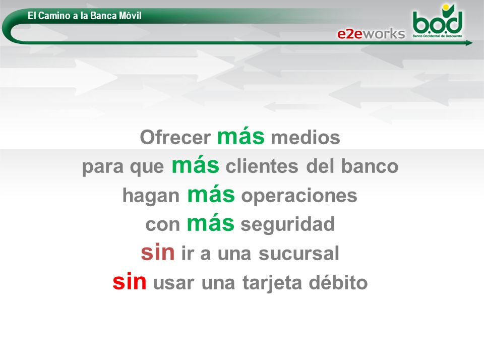 con más seguridad sin ir a una sucursal sin usar una tarjeta débito