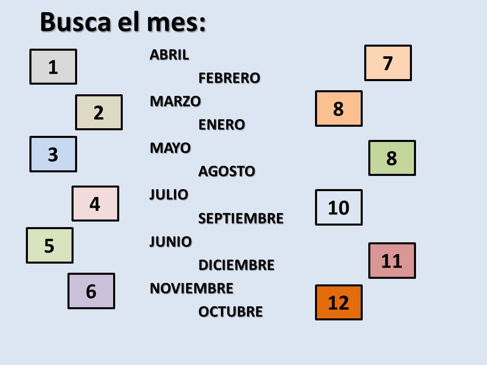 Busca el mes: ABRIL FEBRERO MARZO ENERO MAYO AGOSTO JULIO SEPTIEMBRE JUNIO DICIEMBRE NOVIEMBRE OCTUBRE