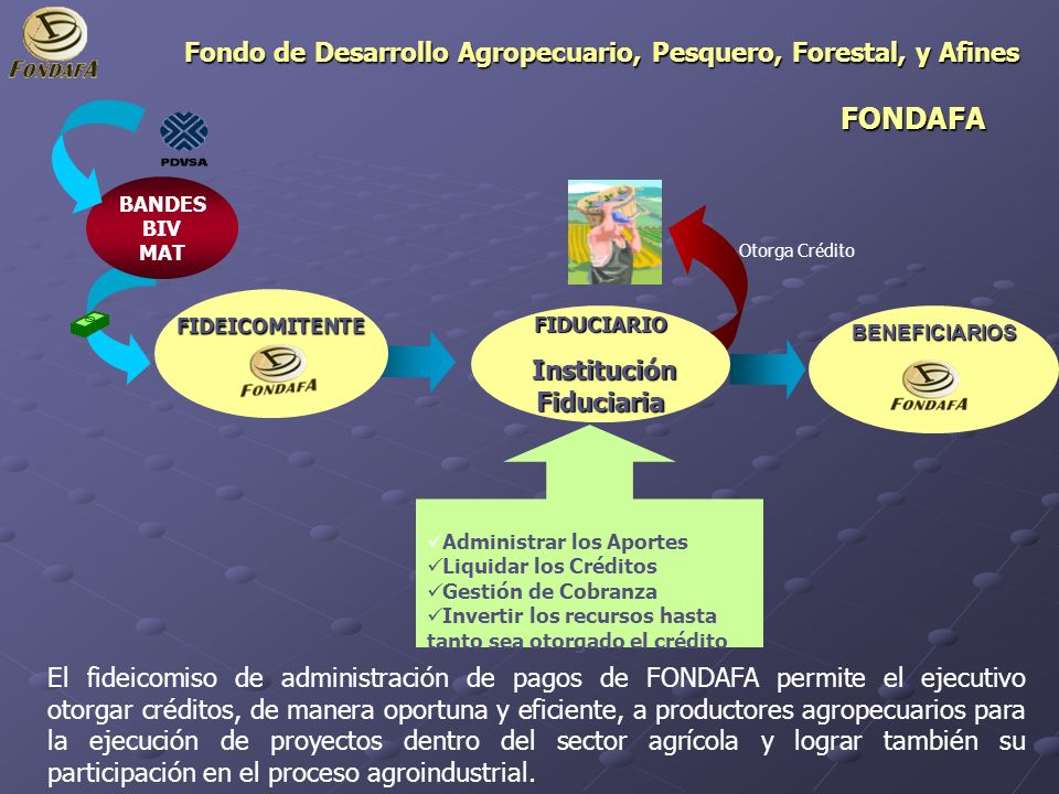 FONDAFA Fondo de Desarrollo Agropecuario, Pesquero, Forestal, y Afines